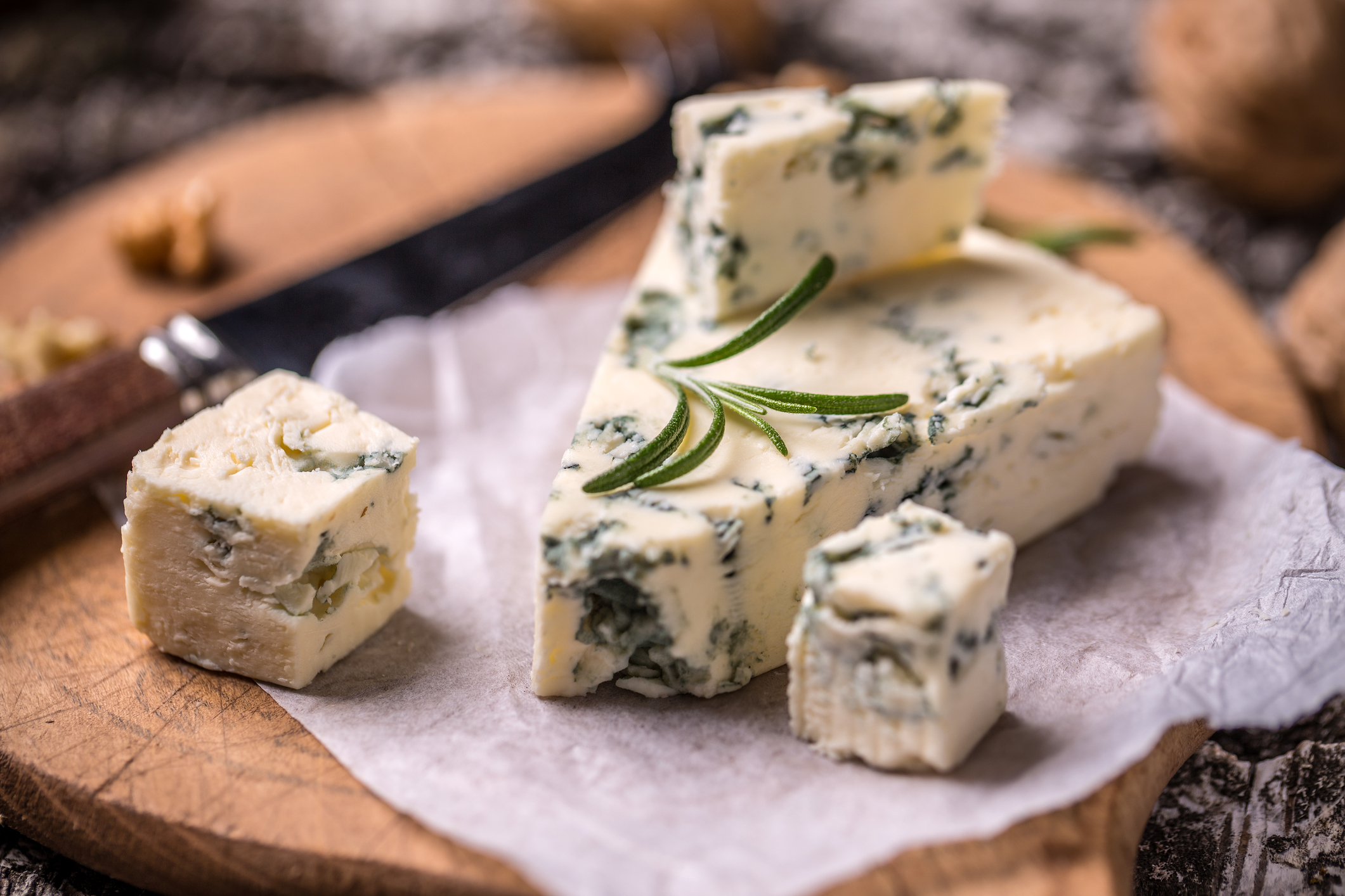 Roquefort moldy cheese day marketing