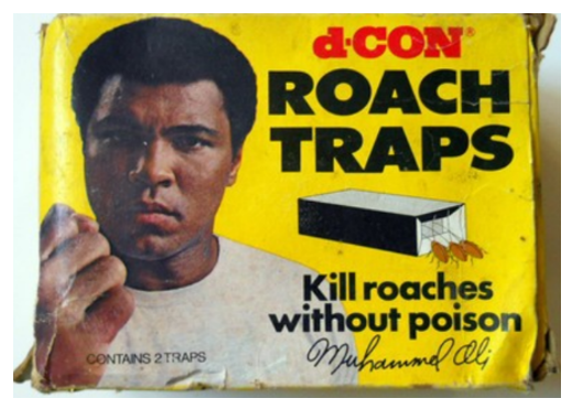 Muhammad Ali roach traps marketing