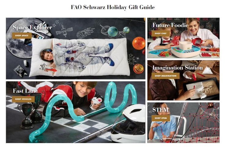 FAO schwarz holiday gift guide