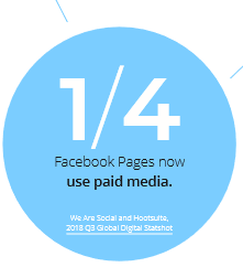 facebook pages paid media social ad budgets