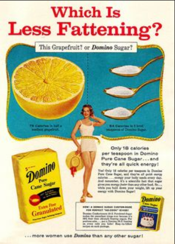 domino sugar diet marketing weightloss