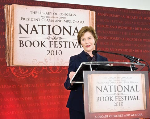 laura bush National Book Festival first lady