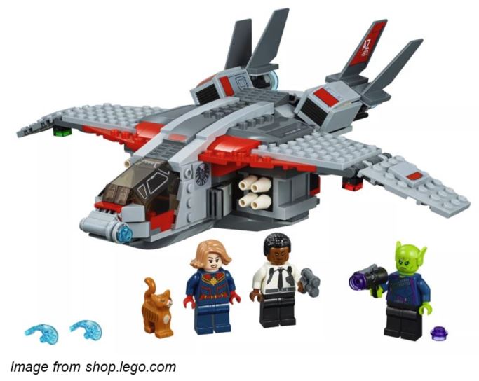 Captain Marvel LEGO Set