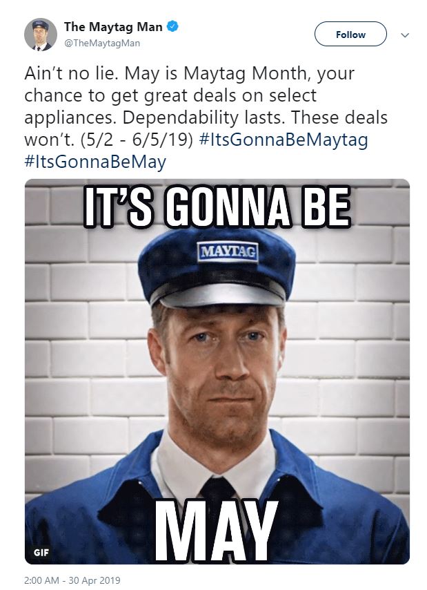 maytag, nsync, meme