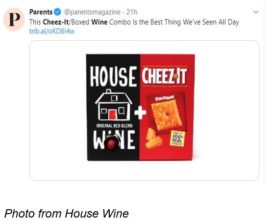 Cheez-It X House Wine