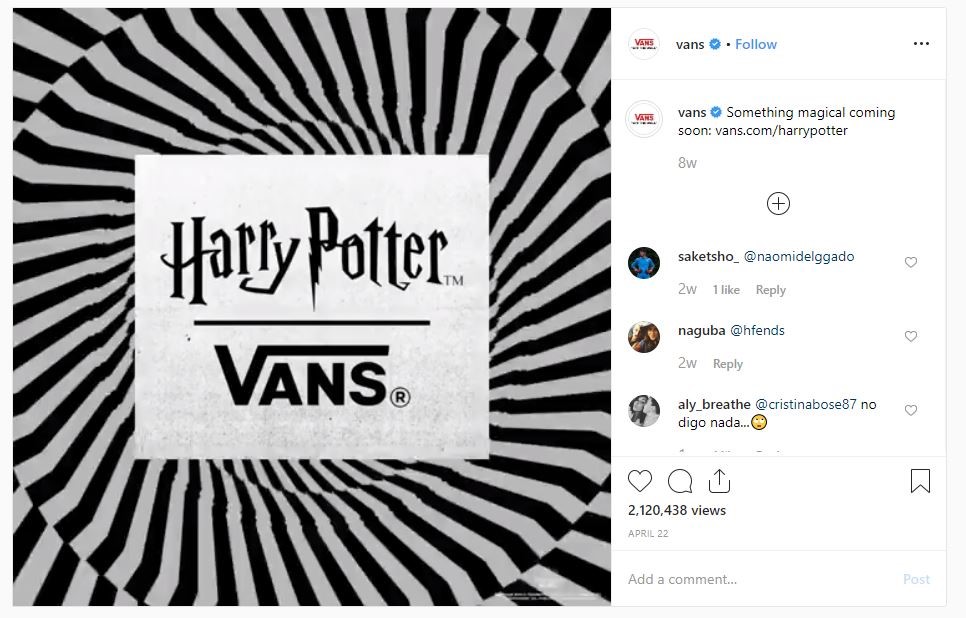 harry potter vans