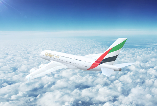 emirates airplane