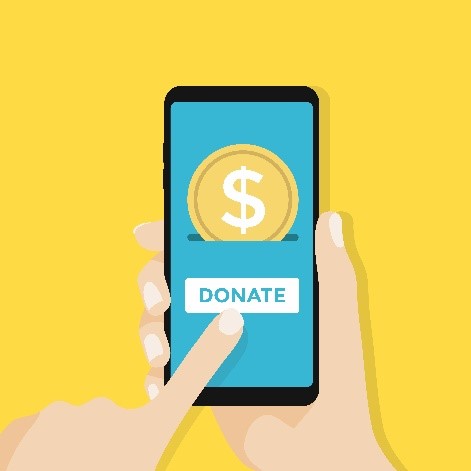 mobile device donate