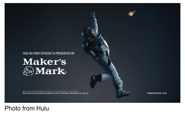 Photo from Hulu This ad-free episode is presented by Maker's Mark