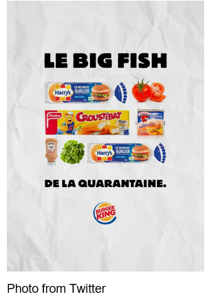 Burger King France Encourages Social Media Followers To Cook BK Favorites At Home