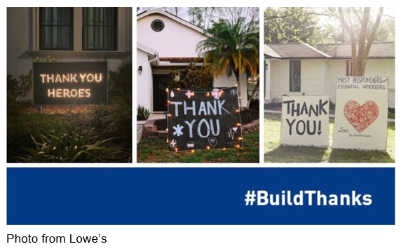 Lowe's #BuildThanks