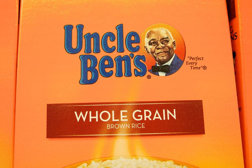 Shutterstock_1758779969 Long Hill, NJ / USA - June 17, 2020: Mars Inc. plans to rebrand the iconic but controversial Uncle Ben's logo for its converted rice product line to show Mars' "solidarity with the Black community."