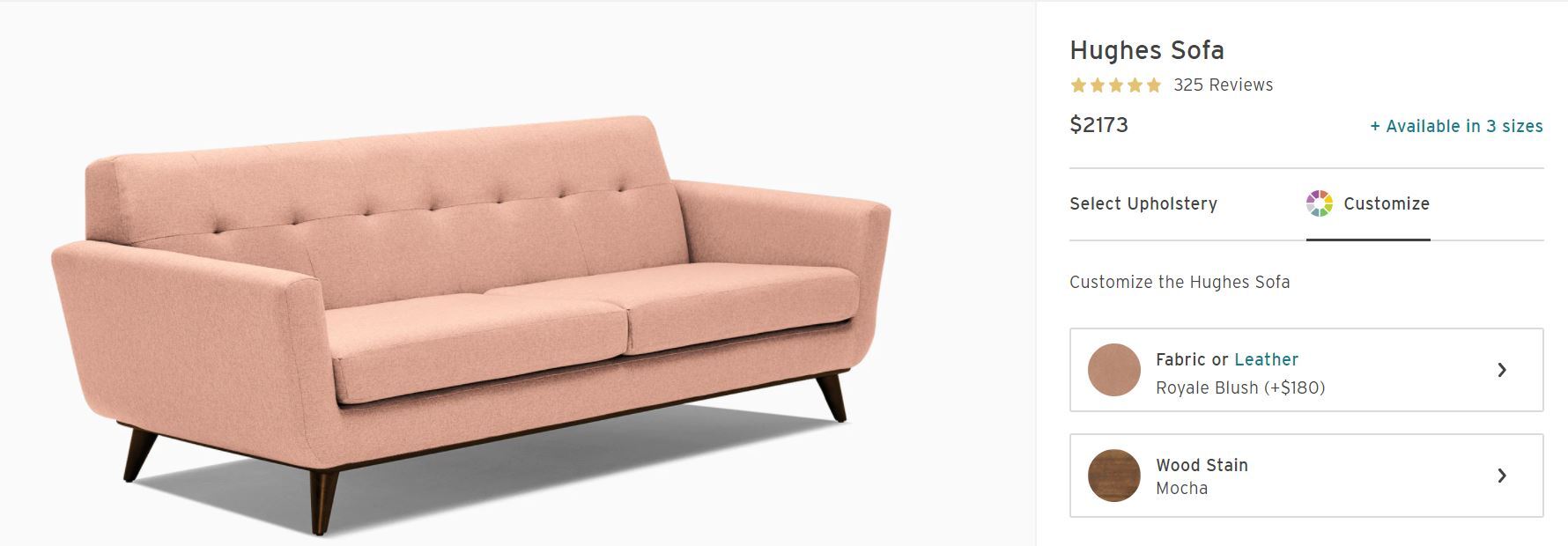 joybird sofa