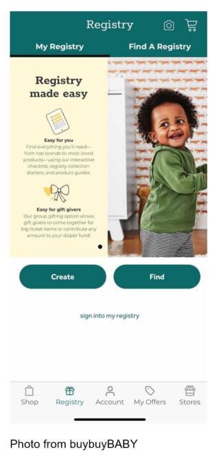 buybuybaby registry